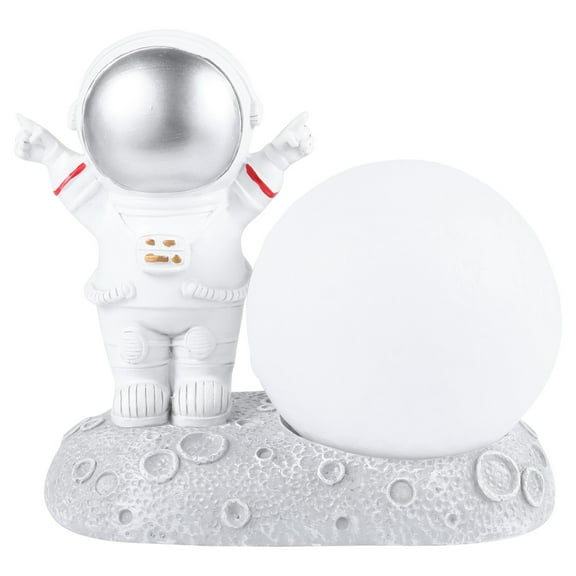 DECORNIJIA Resin Lamp Night Lamp Decoration Silver Light Homeowners Cool Design 1Pack