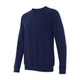 thumbnail image 1 of Chandail en Molleton Unisexe en Polaire Éponge Col Rond - Triblend Marine - Grand, 1 of 1