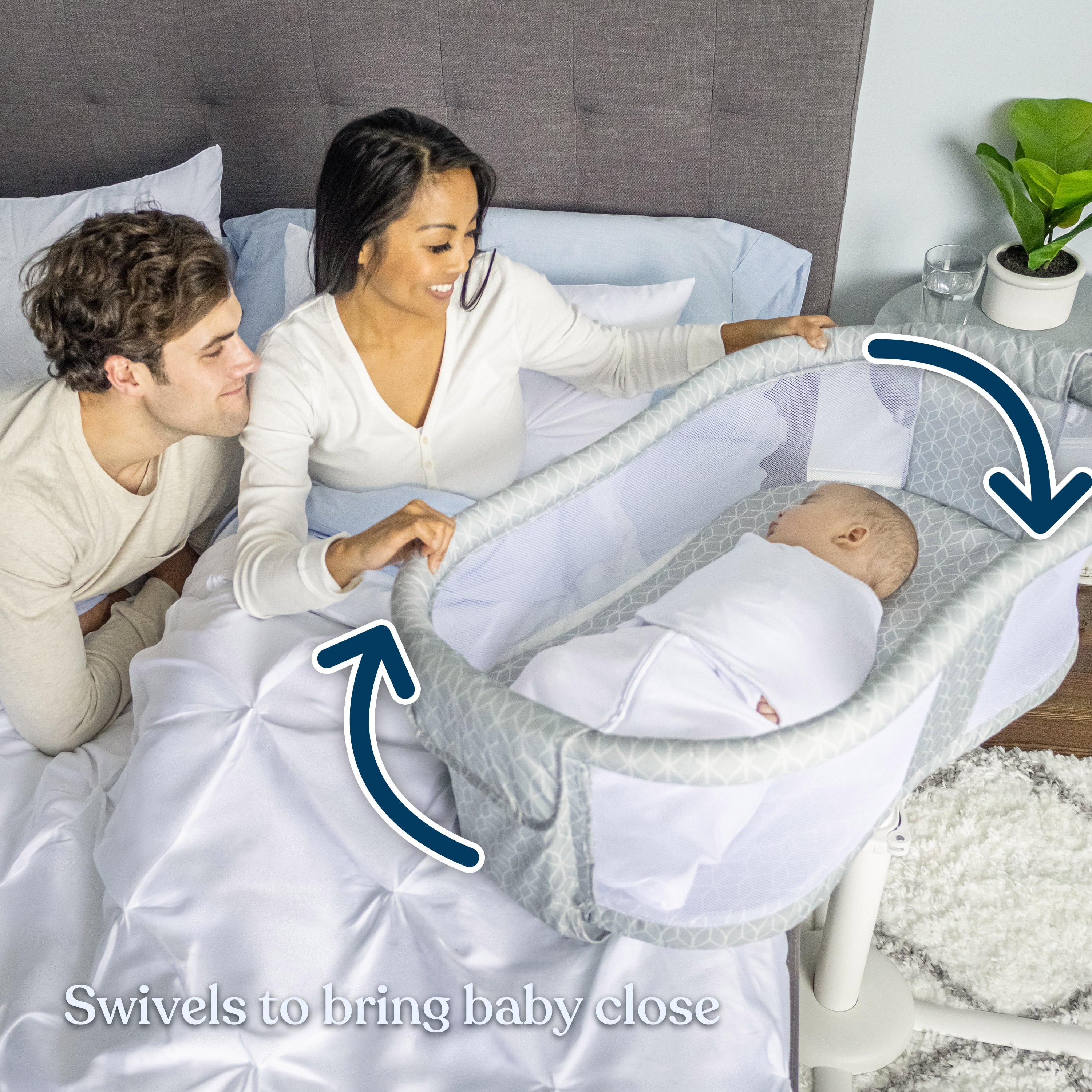 halo bassinest swivel sweeper