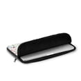 thumbnail image 5 of Laptop Notebook Bag Case Retor Wildflowers Flower Tablet Liner Sleeve 12" 13" 15" 17" Shockproof Case Bag (black,17 inch), 5 of 7