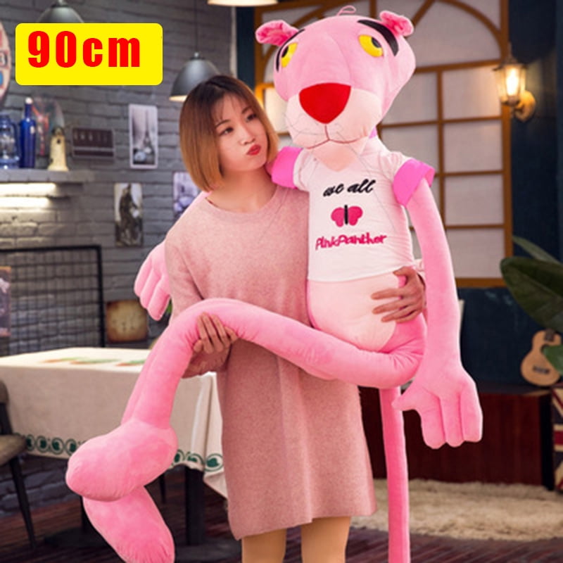 Cuddly Animal Pink Panther Plush Toys Animated Stuffed Soft Toy Kids Gifts Dolls 
