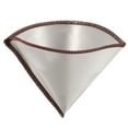 thumbnail image 1 of Filtre à Café Réutilisable pour Infusion Manuelle, Filtre à Café Sans Papier en Maille, Filtre Cône en Acier Inoxydable, Filtre pour Café Goutte à Goutte 3 à 4 Tasses, 1 of 8