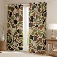 thumbnail image 2 of Castle Fairy Boho Bull Skull Blackout Curtains Set of 2 (52x84 Each),Camo Window Curtains, 2 of 6