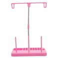 thumbnail image 5 of Masteelf Universal Sewing Machine Thread Stand 3 Spools Holder Plastic for Embroidery Home Use (Pink), 5 of 8