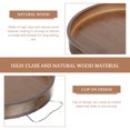 thumbnail image 3 of IFANLANDOR Couch Armrest Tray Synthetic Material Temporary Table for Students 1Set, 3 of 5