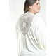 thumbnail image 4 of Cárdigan Roman Fashion Detalle de encaje Talla Extra Blanco 40, 4 of 7