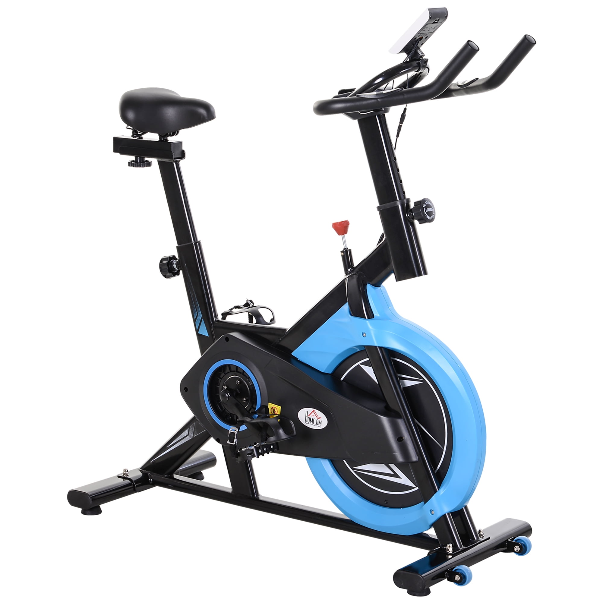 Soozier Velo d Exercice Stationnaire Velo d Entrainement a Volant d Inertie de 13 Lb avec Moniteur LCD a Resistance Reglable Walmart