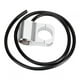 thumbnail image 1 of 25mm/0.98in Waterproof Steel Spotlights Handlebar Headlight Switch for Motorcycle Bicycle Silver, 1 of 5