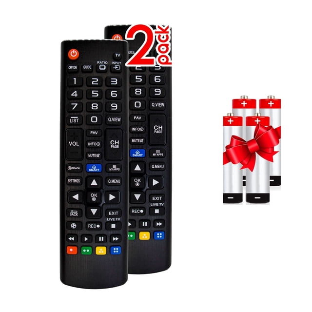 2 Pz Control Remoto Compatible Con LG Smart Tv Akb75055701