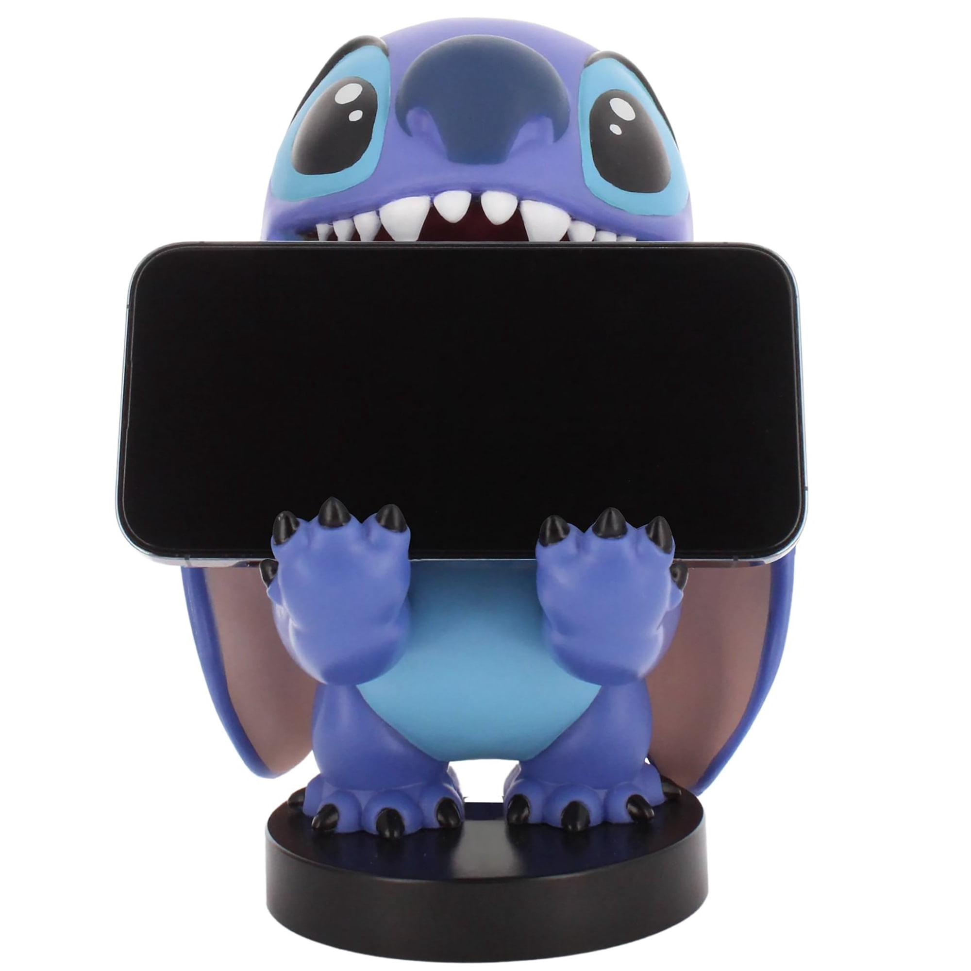 Exquisite Gaming: Lilo & Stitch: Smiley Stitch - Cable Guys Original Controller & Phone Holder, Collectible Device Stand, Officially Licensed Figure