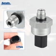 thumbnail image 4 of Interruptor del sensor de presión del A/C, interruptor del ciclo del embrague del aire acondicionado para Audi A2 2000-2005 No.1J0907597B, 4 of 7