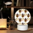 thumbnail image 6 of Naloa Colorful maple leaf owl Acrylic LED Night Light Custom LED Lights Personalized Nightlight Customized Gifts for Family Couples Friends, 6 of 9