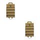 thumbnail image 4 of Scienceny Herramienta de tela con bolsa desmontable, herramienta pesada para rollo duradero y confiable con bolsa multibolsillo, bolsa de caqui 2Conjunto, 4 of 6