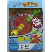 Hasbro HUNGRY HIPPOS FUN ON THE RUN Travel Board Game Take Anywhere NIB Sealed