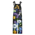 thumbnail image 4 of Womens Jumpsuits Hop Jogger Spring Summer Folar Hi Waist Office Straight Leg Pants Plus Size Jumpsuits for Women, 4 of 5