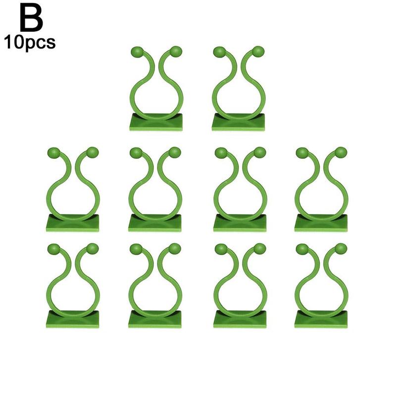 Self Adhesive Plant Climbing Wall Fastener Tied Vine Plant Hook Buckle