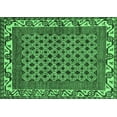 thumbnail image 1 of Ahgly Company Indoor Rectangle Southwestern Emerald Green Country Area Rugs, 4' x 6', 1 of 4