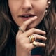 thumbnail image 4 of Juego De 5 Anillos Apilables De Bandas Coloridas Simples, Anillo De Aleación Simple Multicolor Para Mujeres, Niñas, Adolescentes, Conjuntos De Anillos Bohemios Para Nudillos Minnieouse AP006768-01, 4 of 6