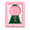 Pink, variant on 2-in-1 Candy Dispenser and Photo Frame Display, Wall-Mounted & Tabletop ABS Shadow Box for Living Room and Office Decor, Sweet Sakura Pink