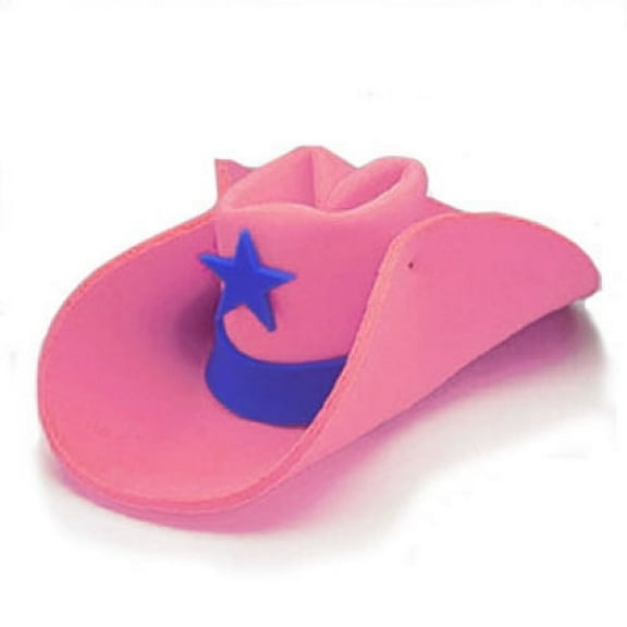 Clown Antics Super Size 50 Gallon Cowboy Hats - Pink (28")