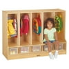 Toddler Coat Locker with Step