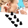 thumbnail image 4 of Earplug 8pcs  Ear Tips 3 Layer Soft Silicone Replacement BTE ITE Pocket  Earplug Domes, 4 of 7