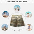 thumbnail image 6 of FORMRS Boys Swim Trunks Quick Dry Mesh Liner Boardshorts Sizes XS-XL, Snow Mountains, 6 of 7