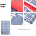 thumbnail image 3 of KAKOWELY bedwetting pads Non-slip Washable Large Bed Pad Waterproof Absorbent Bed Wetting Protection Pad For Adults Reusable Plaid Mattress Protector Pad47.24"X31.5"X0.2", 3 of 4