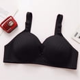thumbnail image 2 of TEVEQ Women's Push Up Bra Full Coverage Breathable No Underwire Bralettes Bra Lift Up Everyday Seamless Bra Retraction Bra for Mothers Without Underpants Support Anti Sagging Bra Black M, 2 of 9