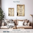 thumbnail image 3 of Elephant Stock Kitchen Rules Wall Art - Vertical Multi Panel Canvas - Kitchen Wall Decor - Inspirational And Typography Multi Panel - Beige And Brown Decor - 20" x 32", 3 of 4