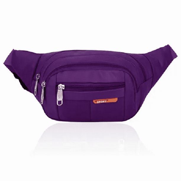 Riñonera Deportiva Malubero Para Hombre Y Mujer morado