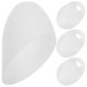 thumbnail image 1 of Cubierta de lámpara de plástico XCF 4 piezas color blanco, 1 of 2