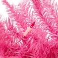 thumbnail image 6 of Northlight Prelit Spruce Pink Incandescent Corded Artificial Christmas Garland, 4" (Pink), 6 of 9