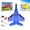 C, variant on BotaniNest Remote Control Aircraft Fixed Wing Aircraft Model Remote Control Toy 360° Remote Control Aircraft With Lights