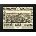 thumbnail image 2 of Elliot 14x11 Black Modern Framed Museum Art Print Titled - Placerville California - Elliot 1888, 2 of 5