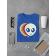 thumbnail image 3 of Layered Alien Emoji Vibes - Retro Galactic Graphic Men's T-shirt, 3 of 4