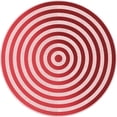 thumbnail image 1 of Ahgly Company Tapis d'Intérieur Lavable en Machine Carré Rose Transitionnel, 3 Pieds Carré, 1 of 7