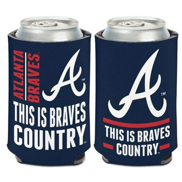 Wincraft 3208536783 MLB Atlanta Braves Can Cooler Slogan Design