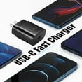 thumbnail image 7 of USB-c Charger Block USB C Wall Charger Charging Station 25W Type c Charger Fast Charging for Samsung Galaxy S24/S23/S22/S21/S20/ Z Fold 3/4/5/14/tablet/watch (1), 7 of 7