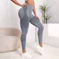 thumbnail image 4 of Scrunch Lifting High Waist Yoga Pants for Women â Seamless Textured Workout Leggings, Gym Booty Tights for Running & Fitness, 4 of 6