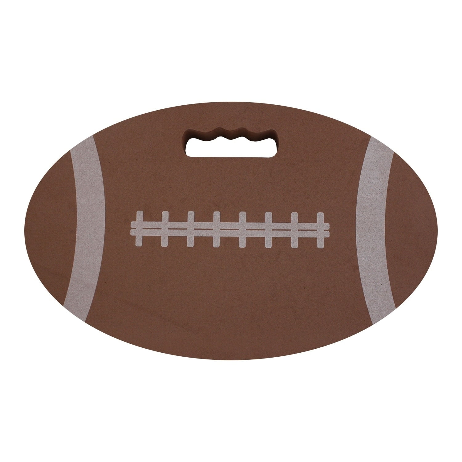 (2 pack) Thornton's  Ergonomic Thick Oval Kneeling Pad, Large Football