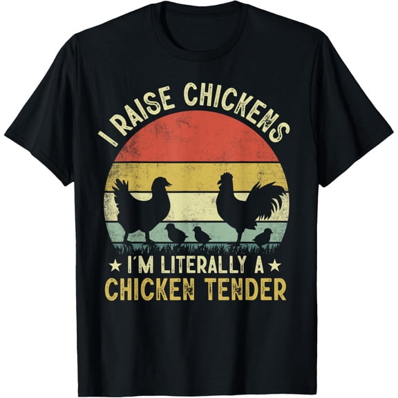 Chicken farmer chicken tender funny women men chicken lover T-Shirt
