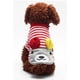 thumbnail image 5 of Camiseta de verano con rayas para perros y gatos pequeños, importada, tallas XS a XL, 5 of 6