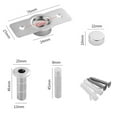 thumbnail image 1 of Magnetic Invisible Stainless steel Door Stops Holder Stopper Catch Hardware, 1 of 4
