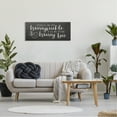thumbnail image 2 of Stupell Industries Romantic Honey Bee Insect Calligraphy Couples Sign Graphic Art Gallery Wrapped Canvas Print Wall Art, Design by Lux + Me Designs, 2 of 7