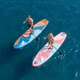 thumbnail image 7 of Quashley Pink Inflatable Paddle Board 10'6" x 33" Wide SUP with Paddle, Pump, Backpack & Leash, 7 of 7