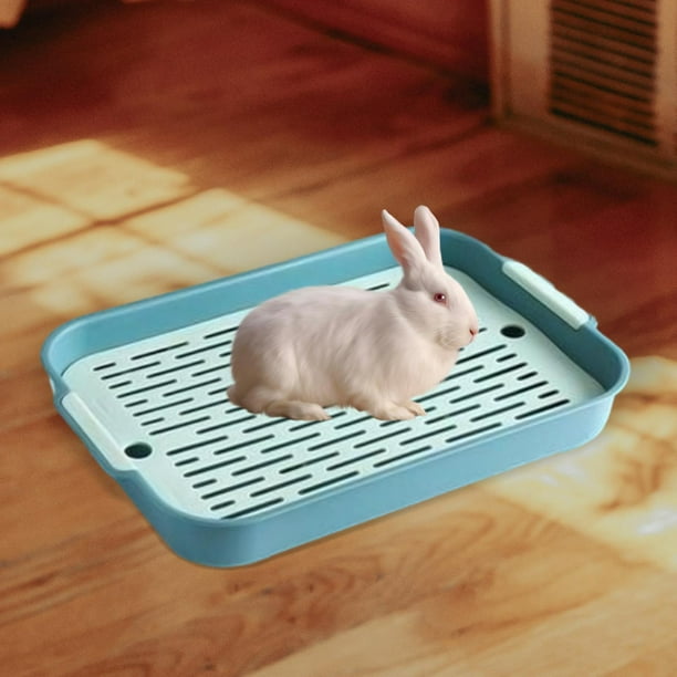 Cobayo Bandeja Sanitaria Para Conejos Caja De Arena Para Conejos