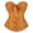 Gold, variant on Women's Bustiers & Corsets Waist Cincher Overbust Bustiers Lace Tied Renaissance Overbust Vintage Overbust Lace Up Corset Top Bustier Corset Tight Shaper Corset Tops A8-navy S