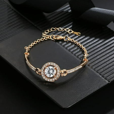 

Byte Legend Women s Simple Elegant Noble Rhinestone Bracelet