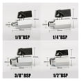 thumbnail image 6 of Brass Ball Valve 1/8" 1/4" 3/8" 1/2" BSP Threaded Mini Male To Female Air Compressor Water Gas Oil Shut Off Valve, 6 of 6